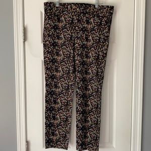Banana Republic Sloan 12L Floral Pants